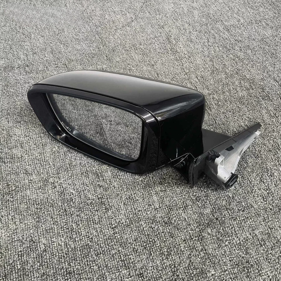 黑色左驱动镜带盲点适用于 51167485121 宝马 530i 540i 530e 17-22 — 第 2/4 张图片