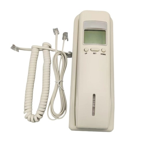Corded Telephone Desktop Telephone Fixed Telephone Caller Telephone Front Desk - Zdjęcie 2 z 10