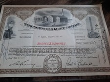 Hist.Wertpapier Washington Gas Light Company 23.12.1976