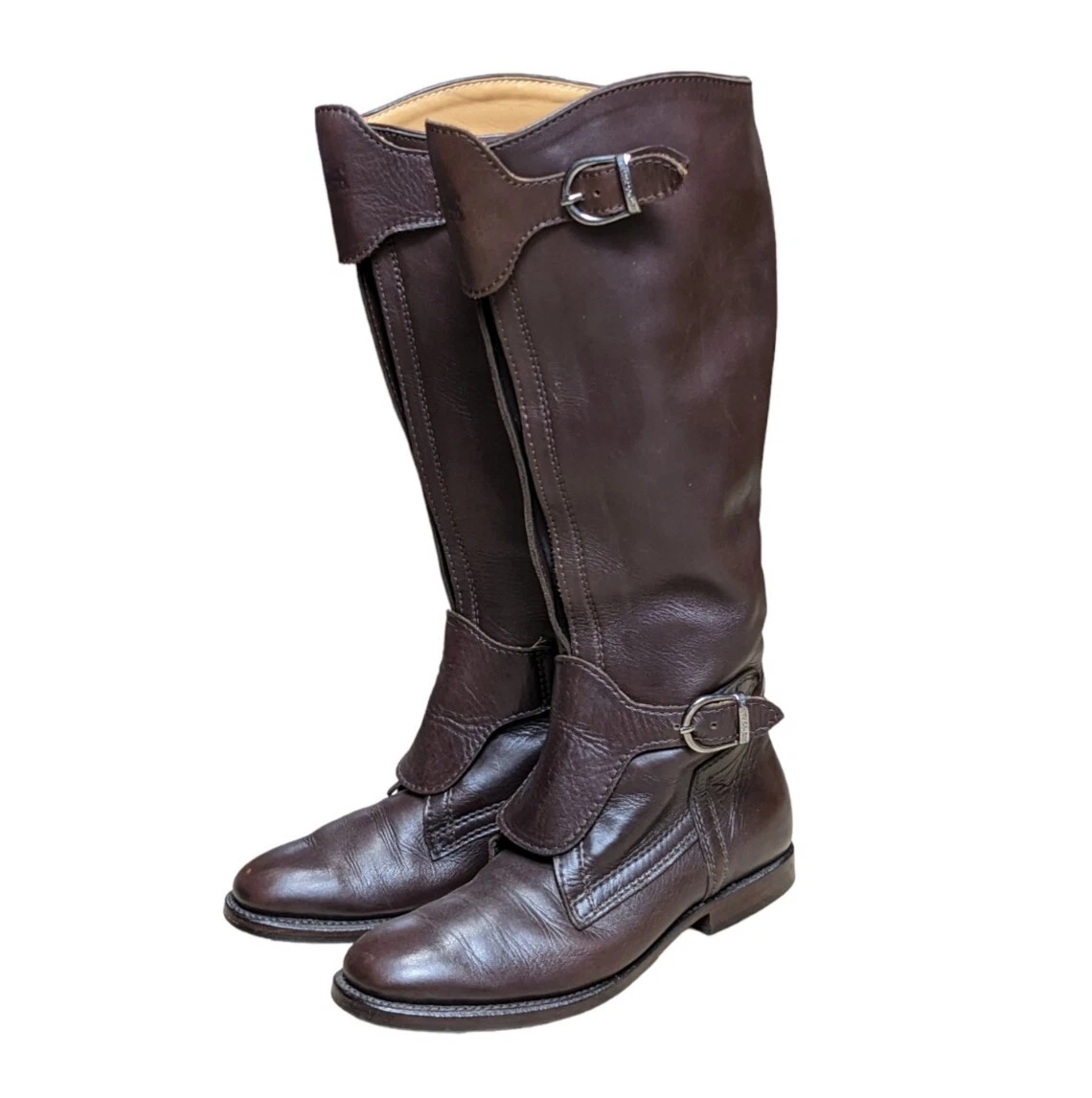 Ludwig Reiter Brown Womens Riding Boots Tall Uk 3 Eu 36 35.5