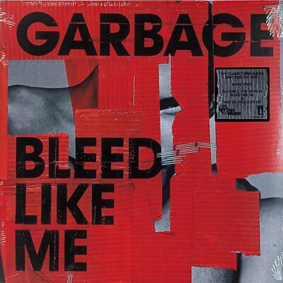 GARBAGE Bleed Like Me SEALED limited edition LP White Vinyl