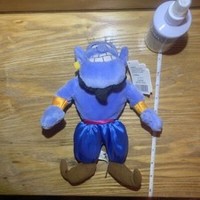 Walt Disney World Theme Park Aladdin's Genie 10" Bean Bag Plush New With Tags