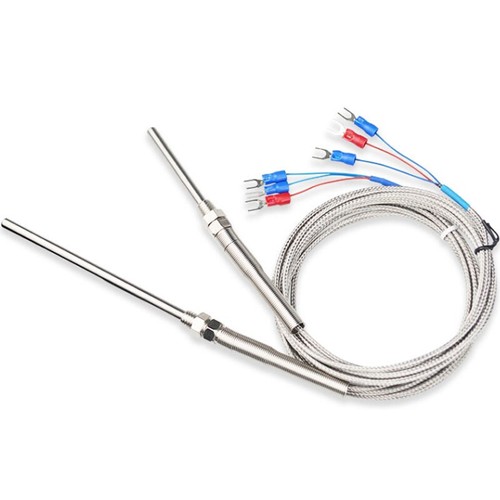 5mm K Type PT100 Temperature Sensor Plug-in Probe Thermocouple 1-5 Meters Cable - Picture 5 of 8
