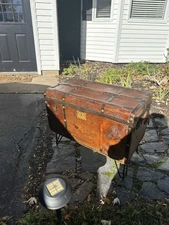 Vtg. John C. Locke Co. Trunk Chest Good Cond. No Key See Photos