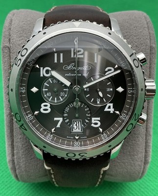 Breguet Type XXI Ref 3810 Flyback Chronograph Waterproof Automatic Men's Watch