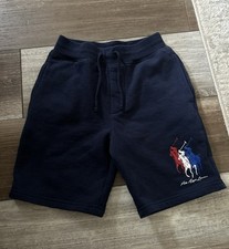 Ralph Lauren Polo Blue Boys Shorts Size S 8 Navy