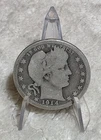 1914 P Barber Quarter 25 Cent Coin 🪙