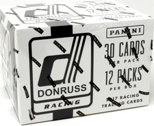 2017 PANINI DONRUSS RACING FAT PACK 20 BOX CASE BLOWOUT CARDS