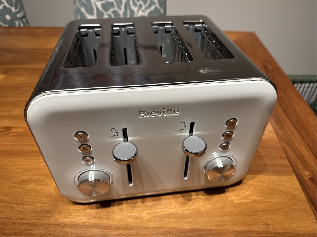 Gold Breville Kettles Breville 4 Slice Toaster White Alinea™ Slice Toaster  White TA2740W Sunbeam