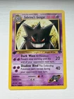 Sabrina's Gengar 1st Edition Pokémon Gym Challenge Non Holo Rare - Mint (NM)