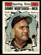 1961 Topps Danny Murtaugh EX/Mt set Break #567