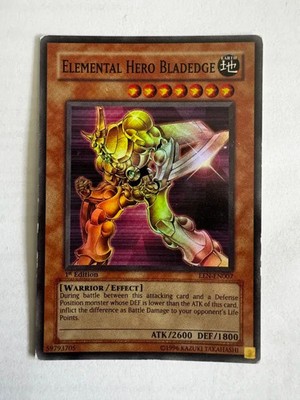 Yugioh Elementarheld Bladedge EEN-EN007 1. Auflage Holo