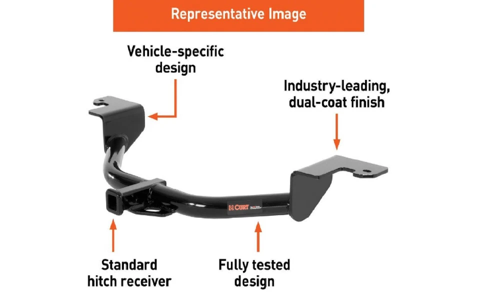 Curt Class 1 Trailer Hitch 11318 For 05-06 Saab 9-2X 93-07 Subaru Impreza Foto 2 de 4