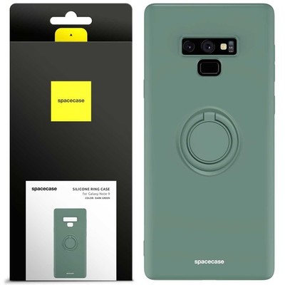 Spacecase Silikonringhülle Für Samsung Galaxy Note 9 Dunkelgrün