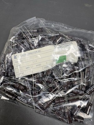 200 PCS Illinois Capacitor 330uF 25V Radial Electrolytic Capacitors KXM Series