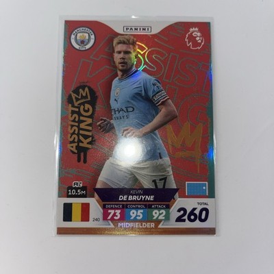 Adrenalyn XL Premier League Plus 2022/23 Kevin De Bruyne Man City Assist King