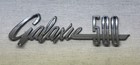 Vintage Metal 1962 Ford Galaxie 500 Script Nameplate Emblem Badge Logo Tag RARE
