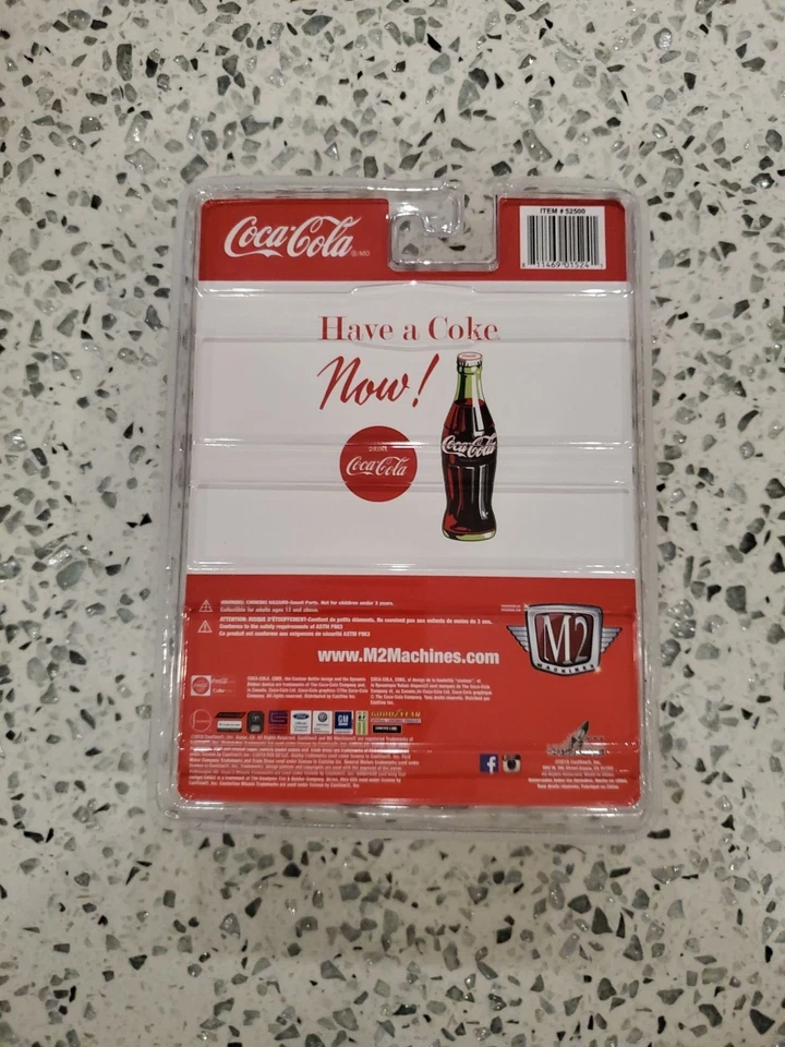 M2 Coca-Cola 1956 Ford F-100 Tow Truck RW02 18-09 New Factory Sealed LE /9,600 - Image 4 of 4