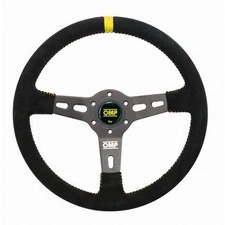 OMP RS Steering Wheel Black Suede - CLEARANCE