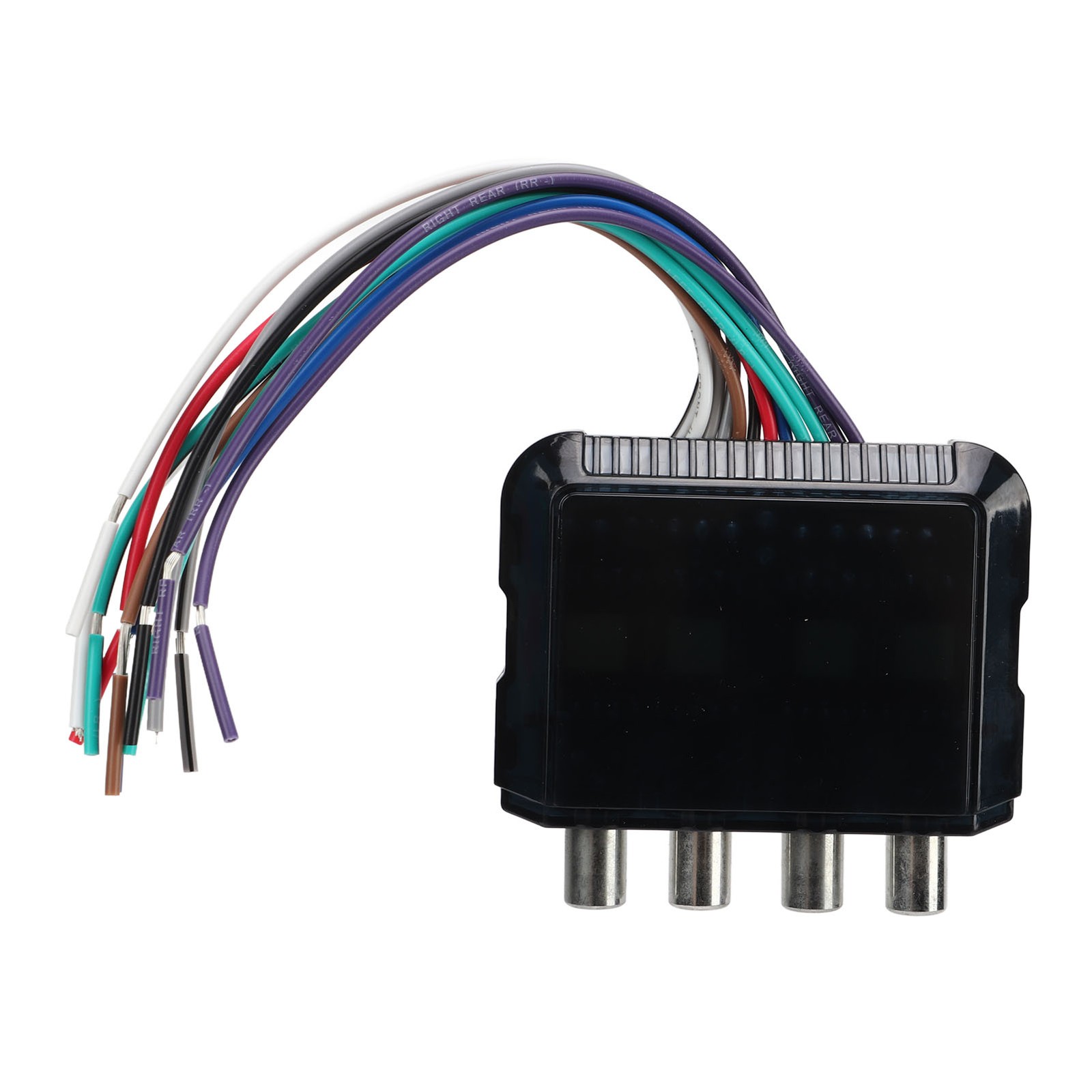 High-Low Audio Converter 4 Channel Anti Interference Reduce Noise Line