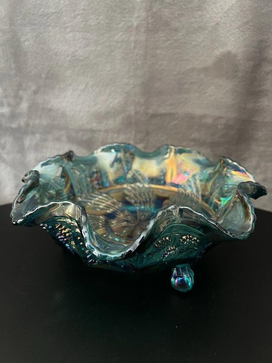 fenton blue carnival glass products for sale | eBay