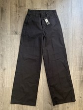 Dickies Unisex Black Work Uniform Pants 2R/2R Polyester Cotton Durable Style