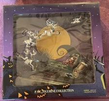 Nightmare Before Christmas P.V.C. Figurine Collection Jack & Sled N-039  NIB
