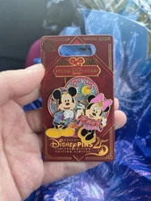 Mickey And Minnie Lunar New Years Pin 2025 LE 2000 - IN HAND