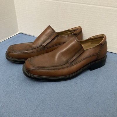 Docker's Men's Brown Pro Style (90-3183) Square Toe Slip-On Loafers - SZ 9M