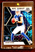 2020 Panini Mosaic Mosaic Genesis #280 Jacob Eason NFL Debut RC Colts PLUS BONUS
