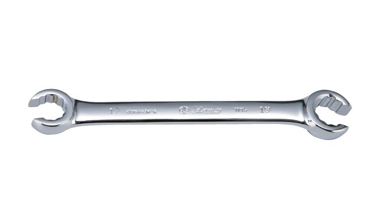 Fits HANS 1105M/14X17 Wrench box-end Hexagonal double-ended, open, 14;17 mm, 14