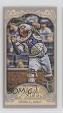 2012 Topps Gypsy Queen Image Variation Mini Carlos Santana (Catcher's Gear) 1q9