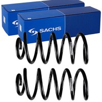 2X Sachs Fahrwerksfedern Hinten Passend FÜR Opel Corsa Links+Rechts