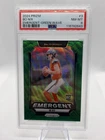 2024 Panini Green Wave Prizm Emergent Rookie Graded PSA NM-MT 8 - Bo Nix #3