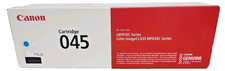 Genuine Canon Toner Cartridge 045 Cyan 1241C001 AA Color imageClass Sealed NIB