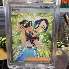 Pokemon TCG Perrin 220/167 Twilight Masquerade Trainer-Supporter Full Art Holo on eBay