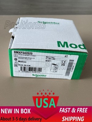 Schenider BMXP342020 / bmx p 342020 ; CPU340-20 Modbus  US Free TAX