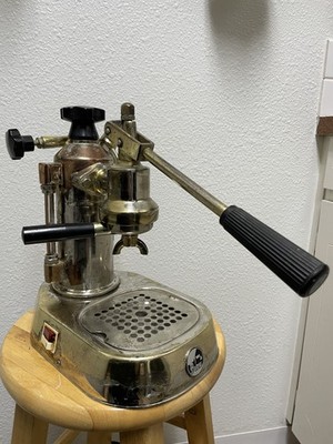 La Pavoni Vintage Copper & Brass Europiccola Lever Espresso Machine