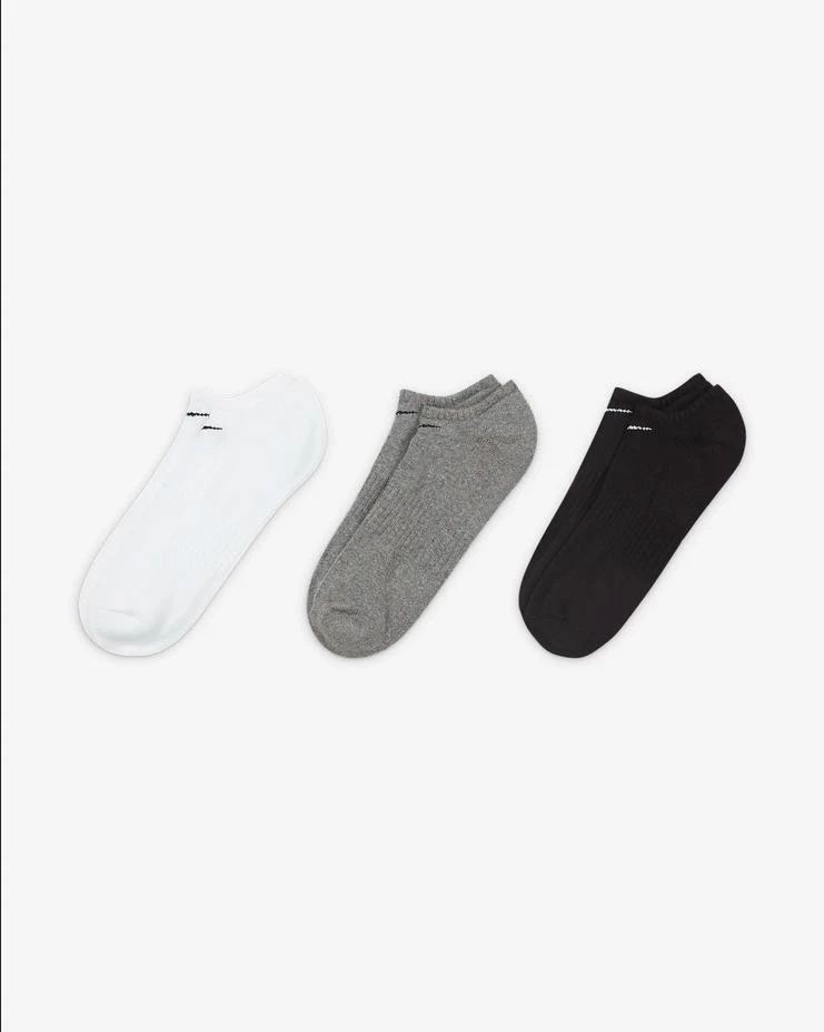 Nike Socken Fantasmini Everyday Gepolstert (3 Paare) Unisex - 964 (Multicolor)