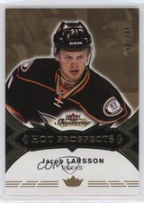 2016-17 Upper Deck Fleer Showcase Hot Prospects 40/399 Jacob Larsson #120 09wc