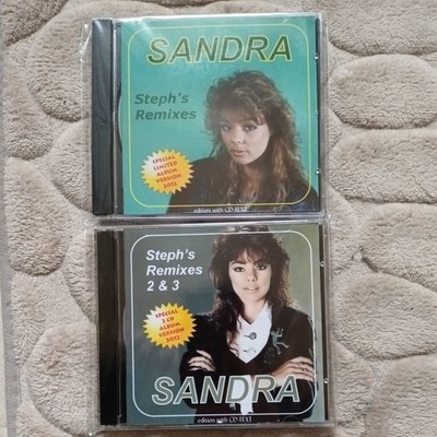 Sandra : Steph's Remixes 3 x NEW & Sealed CD  (2022) Fans Rare Limited Release