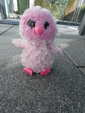 Ty Glubschi Beanie Boos – Eule rosa/pink, Stofftier Glitzeraugen 16cm