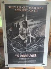 The Zombie's Rage (1981) Original Movie Poster Folded 27x41