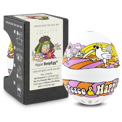BrainStream BeepEgg Musical / Singing Floating Egg Timer - Hippie