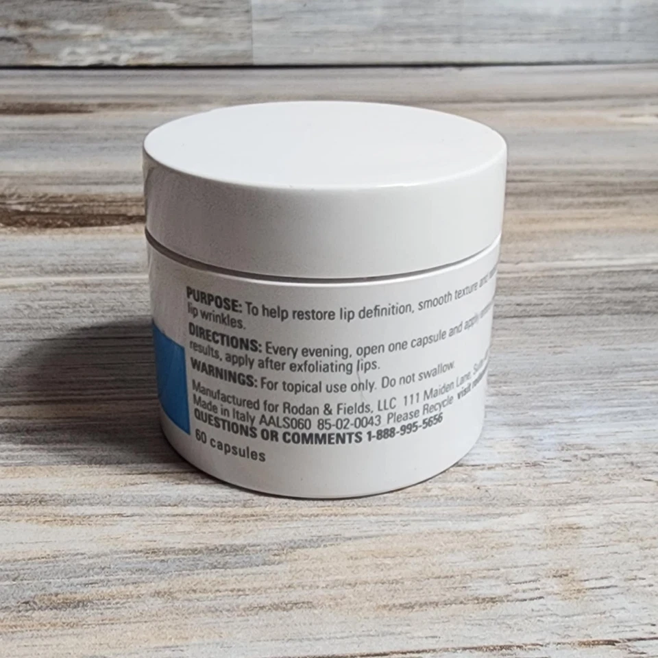 new sealed Rodan + Fields Redefine Lip Renewing Serum 60 Capsules - Image 2 of 3