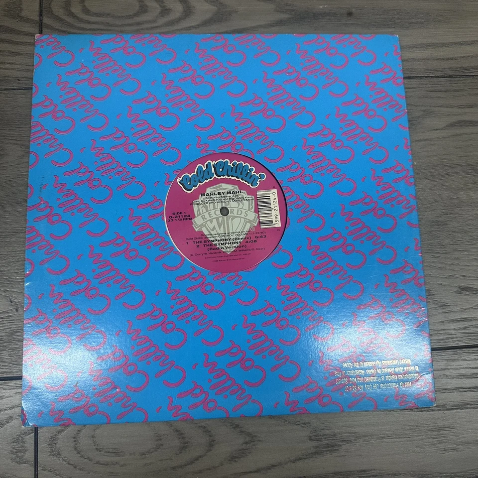 Marley Marl The Symphony Single Vinyl Record !!Rare!! - Image 2 of 4