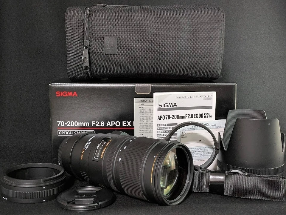 Sigma 70-200mm f/2.8 APO EX DG OS HSM Nikon F [Near Mint w/Box] Fast Shipping - Image 3 of 4