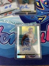 Venus Williams 2024 Topps Chrome Tennis Image Variation Auto Sp #AIV-VWS 81/99