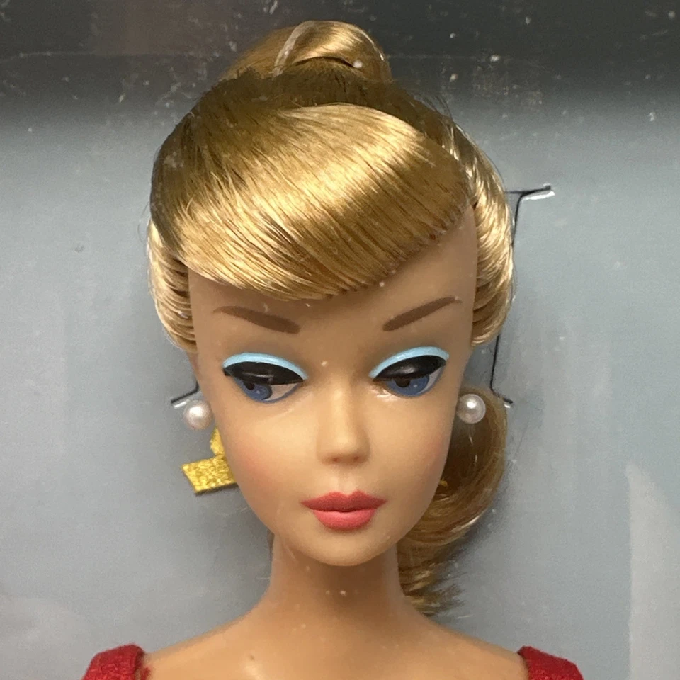 Barbie Juego de Regalo Doble Fecha NRFB Reproducción 50 Aniversario 2013 Ltd 5500 Foto 4 de 4