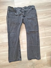 Levi's 501 Xx 42 X 32 Button Fly (Made In The USA) White Oak Cone Denim (Pair 1)